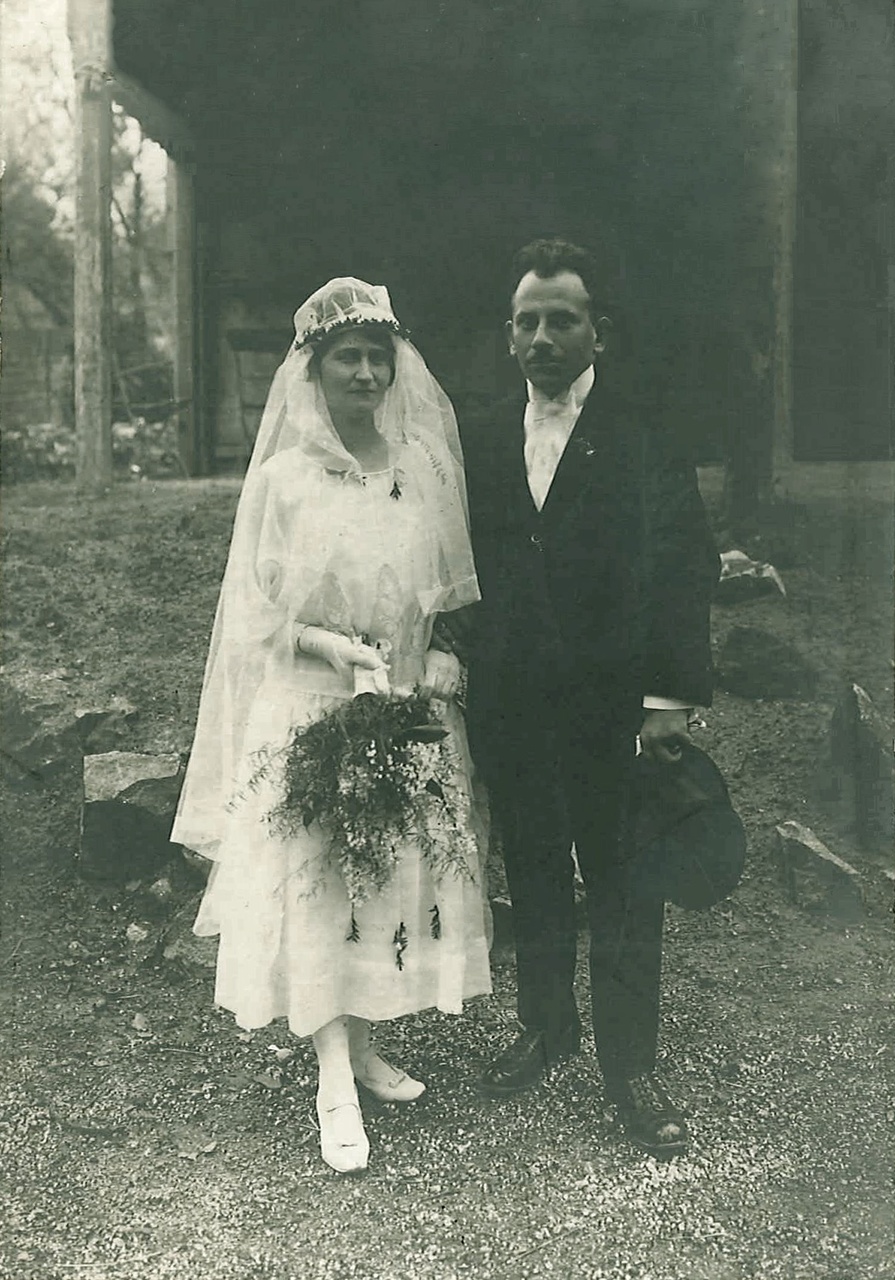Henri Willem Goudsmit en Elsa Hahn huwelijk 1923