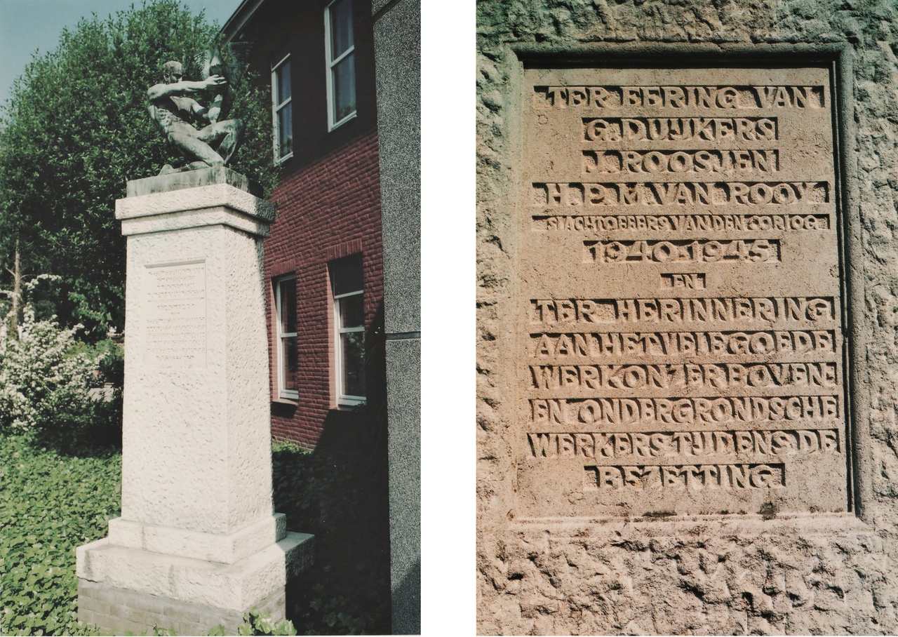 Monument PLEM-verzetsmensen Duijkers, Roosjen en Van Rooy