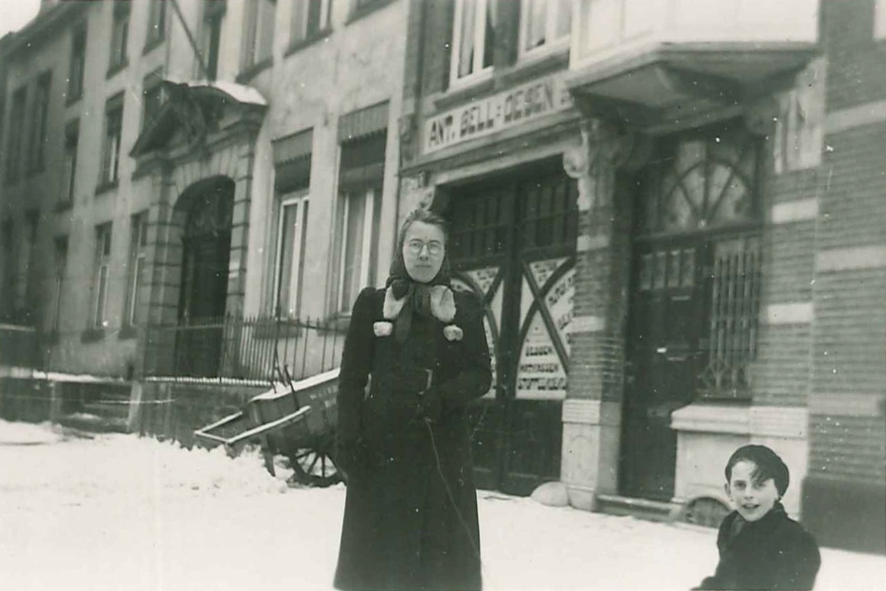 januari 1942 Herbert Wolf, onbekende vrouw