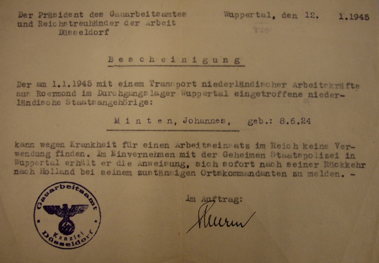 Artikel 19 Bescheinigung, terugkeer naar Roermond (gemeentearchief Roermond).jpg