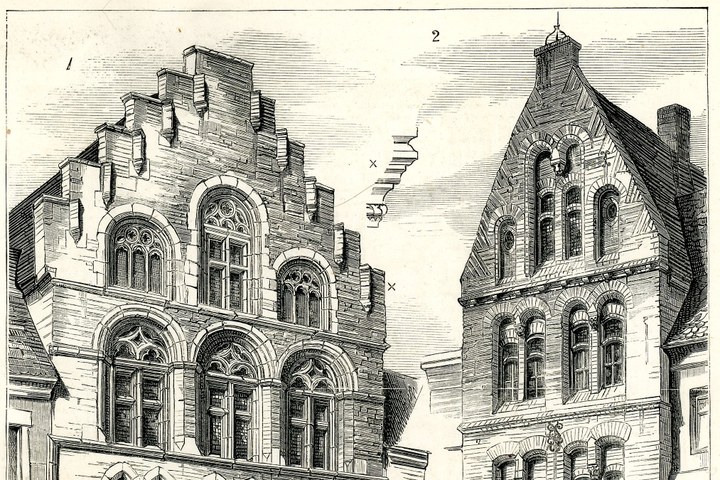 Laatmiddeleeuwse huizen ‘teruggevonden’