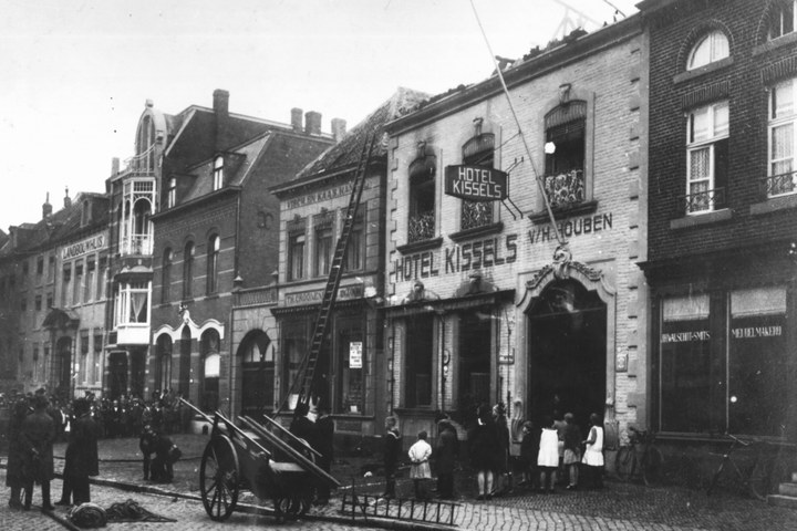 De verwoestende brand in Hotel Kissels in 1926