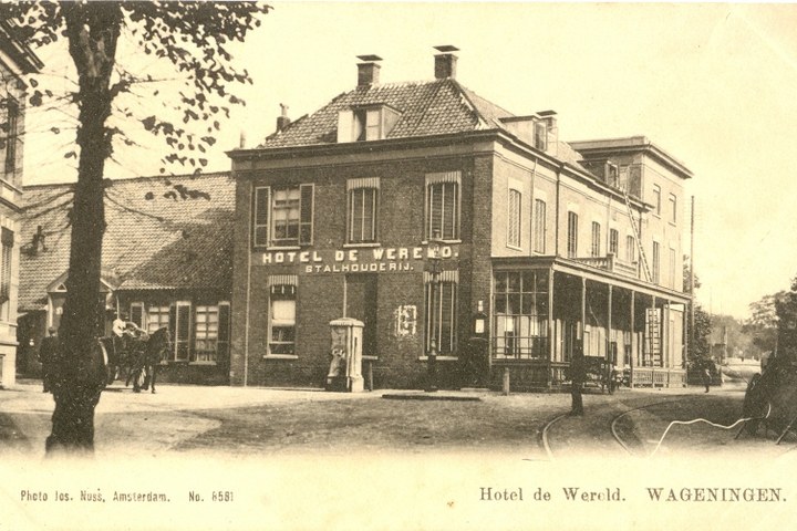 Hotel De Wereld in Wageningen