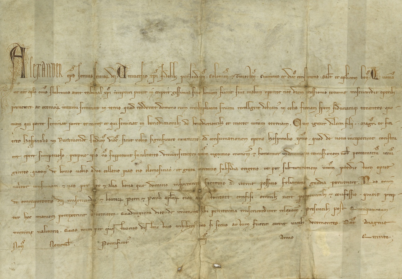 Het oudste archiefstuk van Roermond